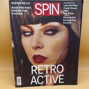 Spin Magazine Mar/Apr 2012 The Now Issue, Retro Active, Santigold, Sleigh Bells